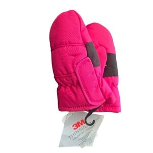 Grand Sierra Toddler 2-4 Pink 3M Thinsulate Winter Mittens NWT
